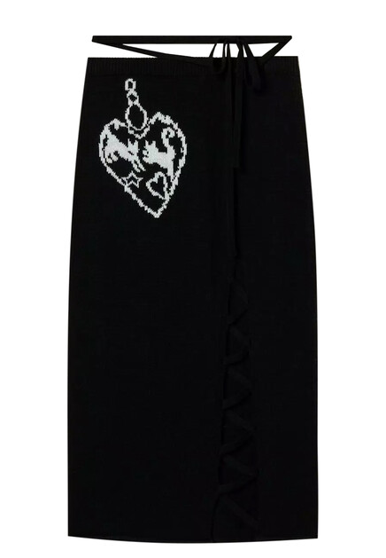 Юбка миди из пряжи Treeblend TWINSET Milano