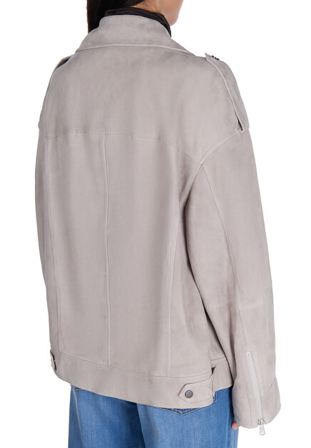 Замшевая куртка BRUNELLO CUCINELLI