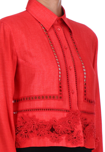 Рубашка ERMANNO SCERVINO  - Вискоза