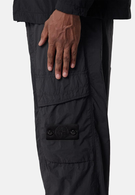 Брюки STONE ISLAND  - Полиамид - цвет черный