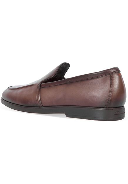 Лоферы SANTONI  6 размера - цвет коричневый