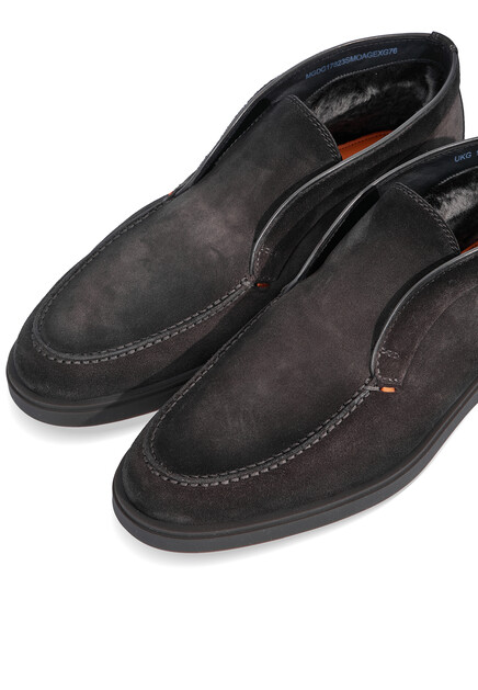 Полуботинки SANTONI  - Замша