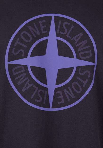 Футболка с принтом STONE ISLAND