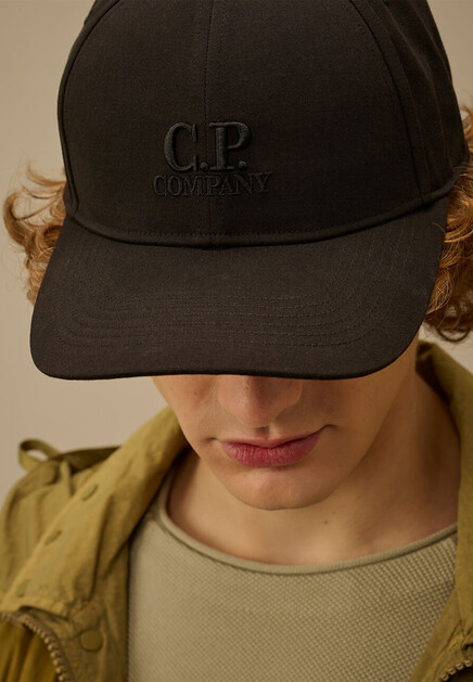 Бейсболка C.P. COMPANY  - Хлопок - цвет черный