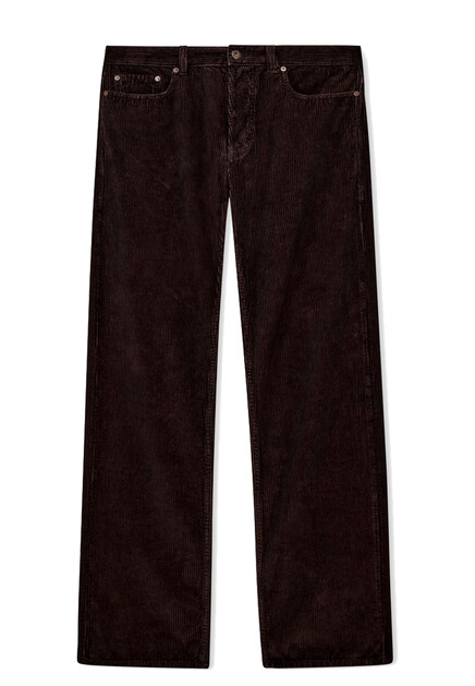 Прямые джинсы из хлопка EMPORIO ARMANI