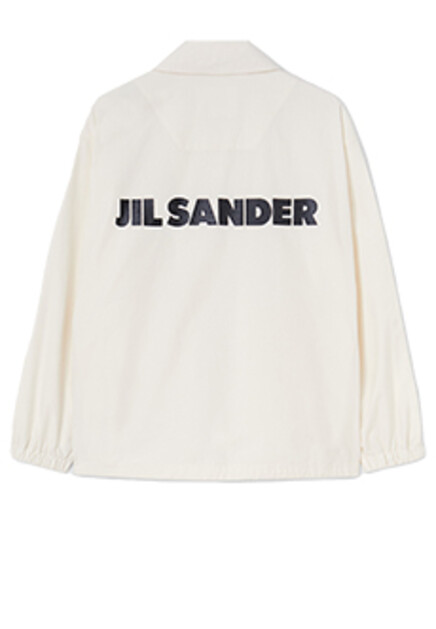 Ветровка с логотипом на спине JIL SANDER