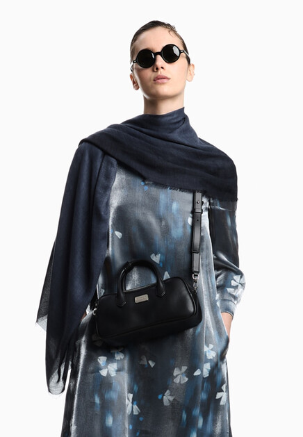 Сумка из мягкой кожи EMPORIO ARMANI - ИТАЛИЯ