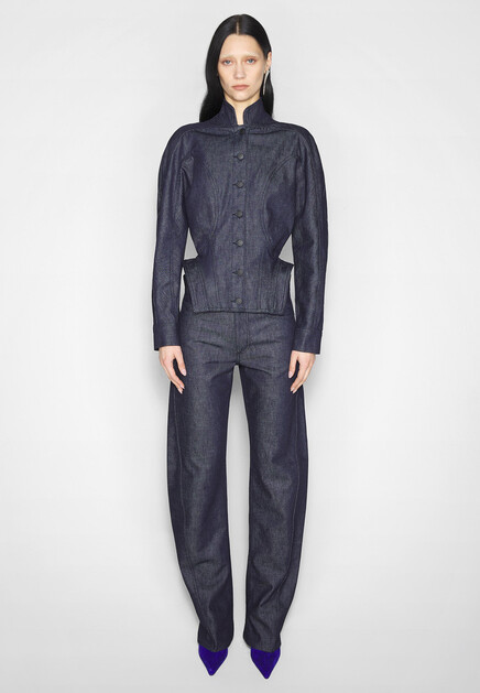 Куртка из денима MUGLER