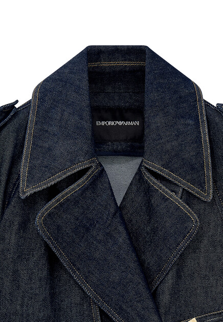 Куртка EMPORIO ARMANI  40 размера - цвет синий