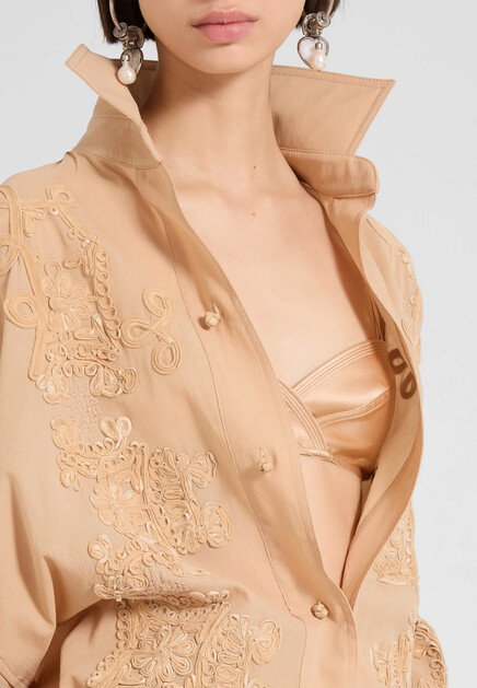 Блуза ERMANNO SCERVINO  - Полиэстер