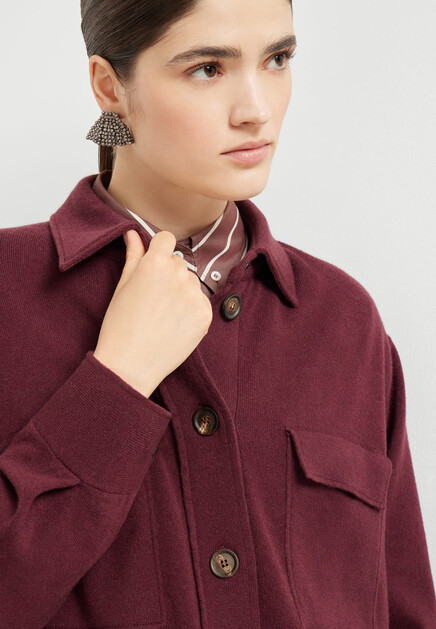 Кардиган рубашечного кроя BRUNELLO CUCINELLI