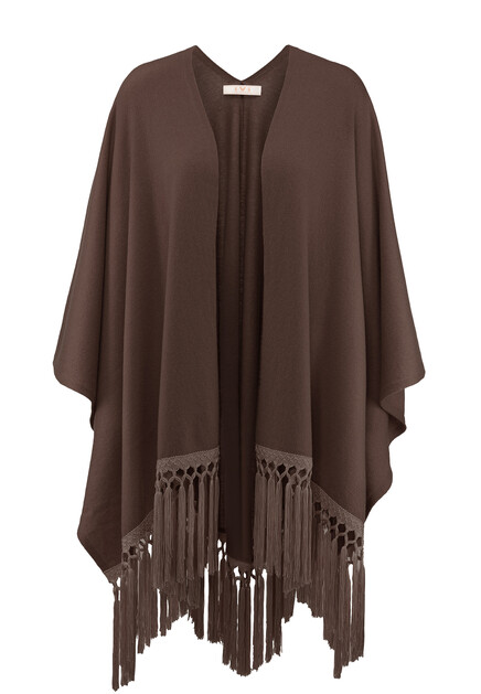 Накидка с бахромой IVI COLLECTION