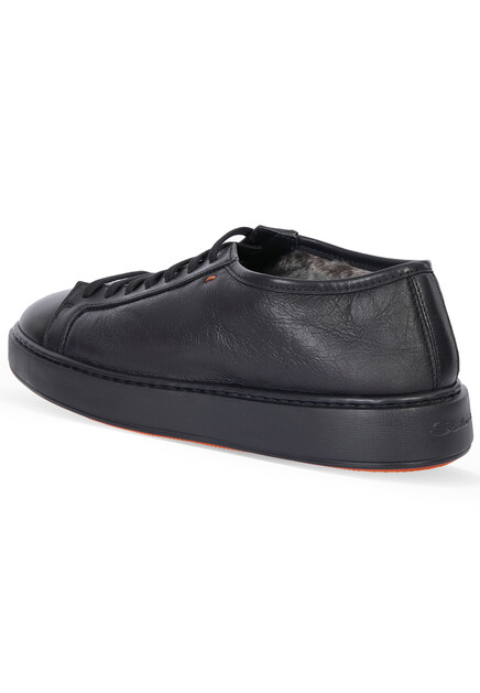 Кеды SANTONI  8 размера - цвет черный