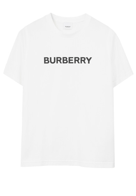 Футболка с логотипом BURBERRY