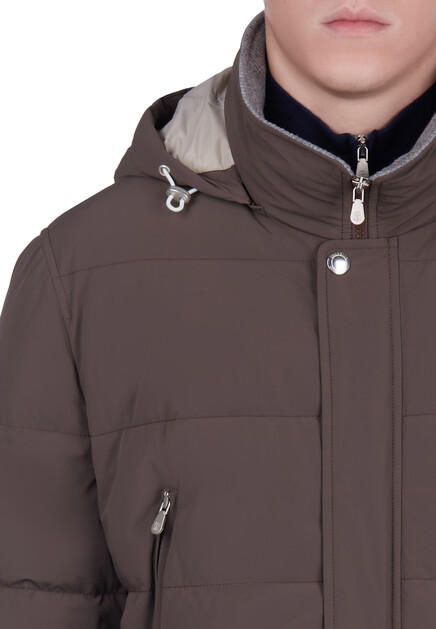 Куртка с капюшоном BRUNELLO CUCINELLI