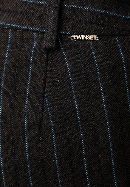Брюки TWINSET Milano  - Вискоза - цвет коричневый
