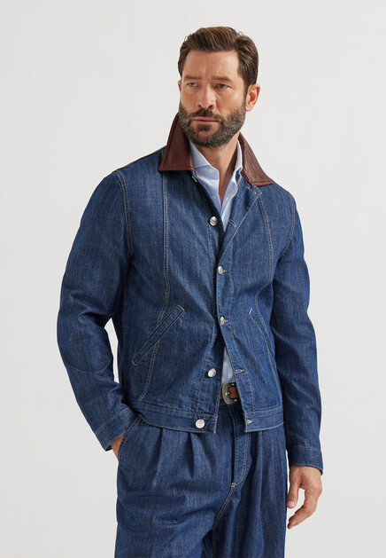 Куртка джинсовая BRUNELLO CUCINELLI 204510