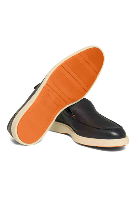 Лоферы SANTONI  - Кожа
