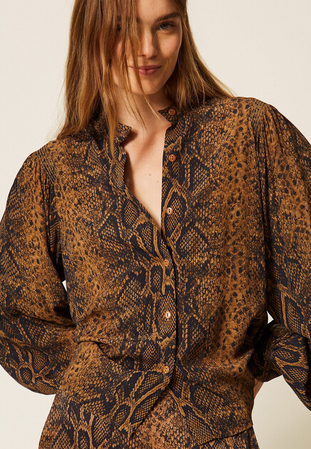 Блуза из вискозы TWINSET Milano
