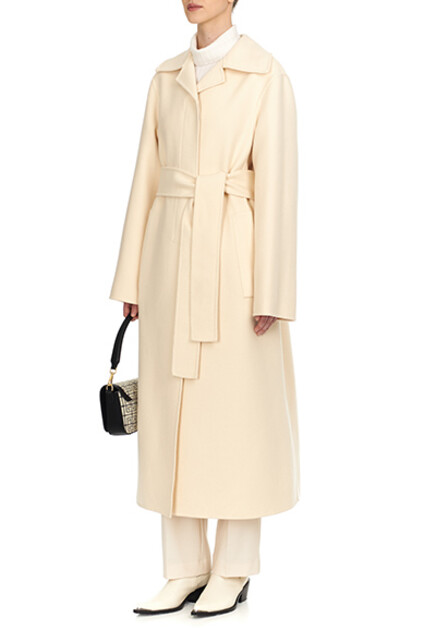 Однобортное пальто JIL SANDER