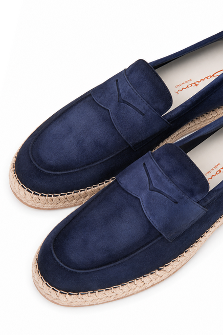 Эспадрильи SANTONI  6 размера - цвет синий