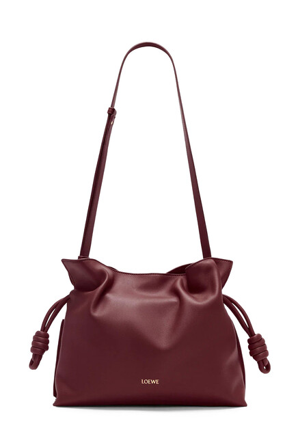 Клатч LOEWE  - Кожа - цвет бордовый