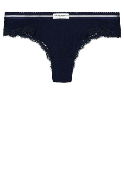 Трусы с кружевом EMPORIO ARMANI Underwear