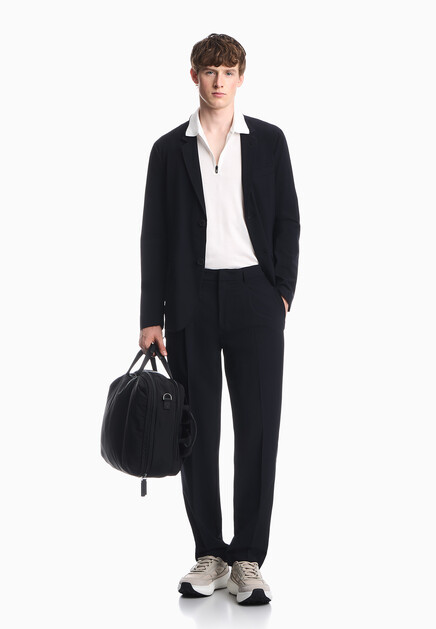 Прямые брюки со стрелками EMPORIO ARMANI - ИТАЛИЯ