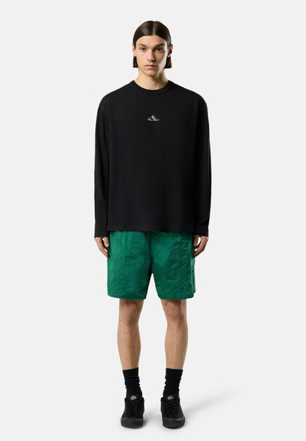 Хлопковый лонгслив STONE ISLAND - ИТАЛИЯ