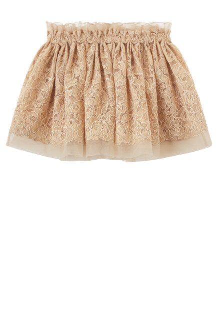 Мини-юбка с оборками ERMANNO SCERVINO