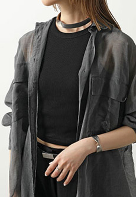 Чокер с логотипом  MM6 Maison Margiela