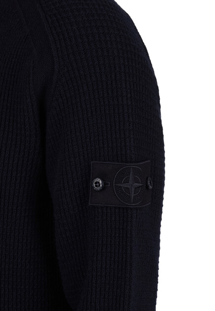 Шерстяной кардиган на молнии STONE ISLAND