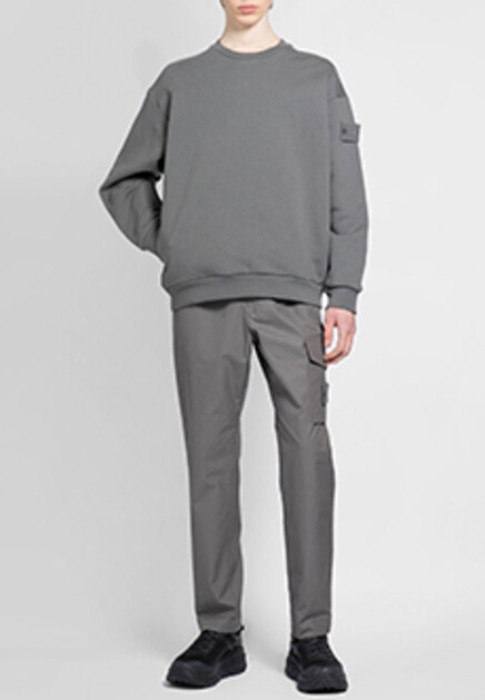 Брюки с нашивкой  STONE ISLAND