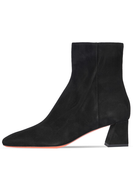 Замшевые ботильоны SANTONI