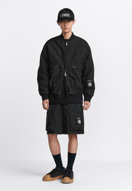 Шорты-бермуды DIOR & STONE ISLAND