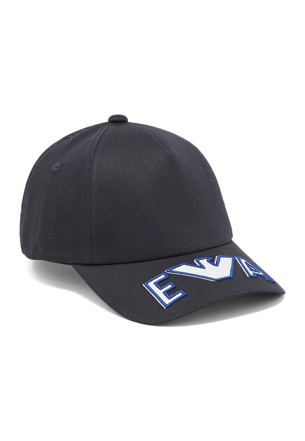 Синяя бейсболка EMPORIO ARMANI