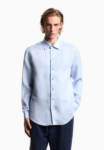 Рубашка EMPORIO ARMANI  - Лён