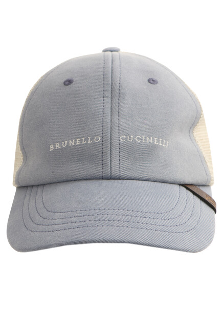 Бежевая бейсболка BRUNELLO CUCINELLI