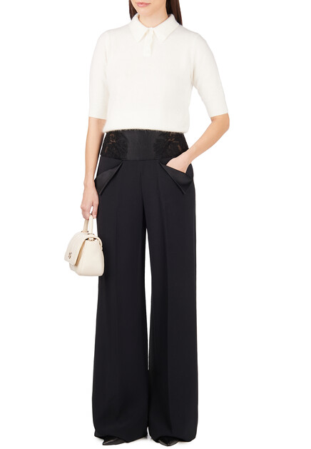 Брюки ERMANNO SCERVINO  - Вискоза, Ацетат