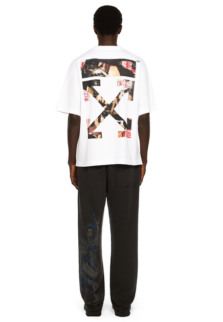 Футболка OFF-WHITE  - Хлопок - цвет белый