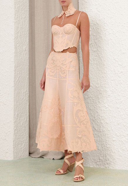 Топ ZIMMERMANN  - Лён, Шелк