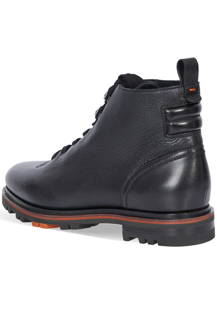Ботинки SANTONI  - Кожа - цвет черный