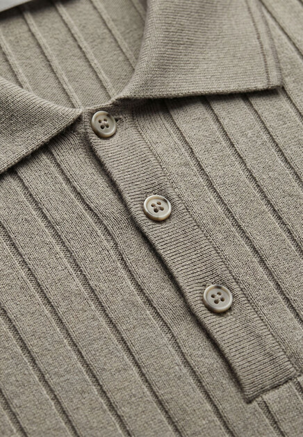 Поло CORNELIANI  - цвет зеленый
