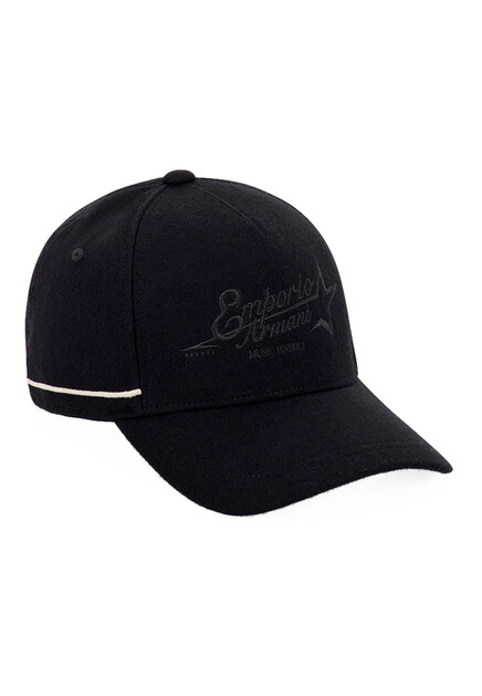Черная бейсболка EMPORIO ARMANI