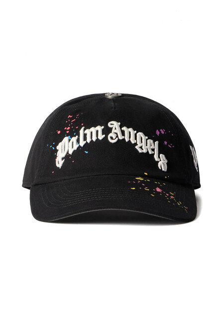 Черная бейсболка PALM ANGELS