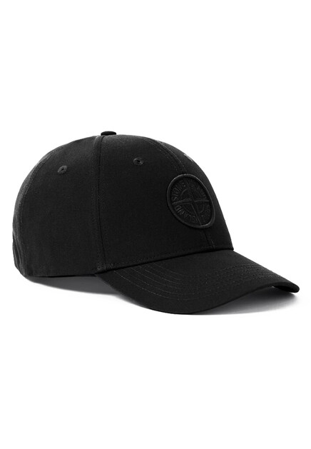Черная бейсболка STONE ISLAND
