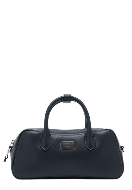 Сумка из мягкой кожи EMPORIO ARMANI