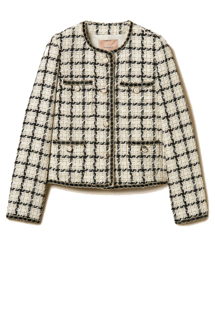 Твидовый жакет TWINSET Milano