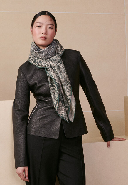 Зеленый платок HERMES - ФРАНЦИЯ