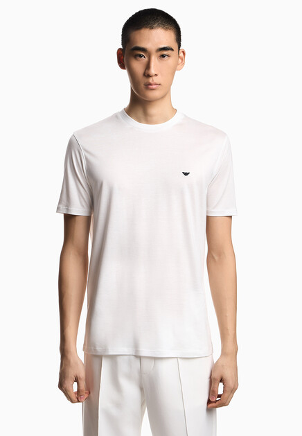 Футболка EMPORIO ARMANI  - Хлопок, Лиоцелл
